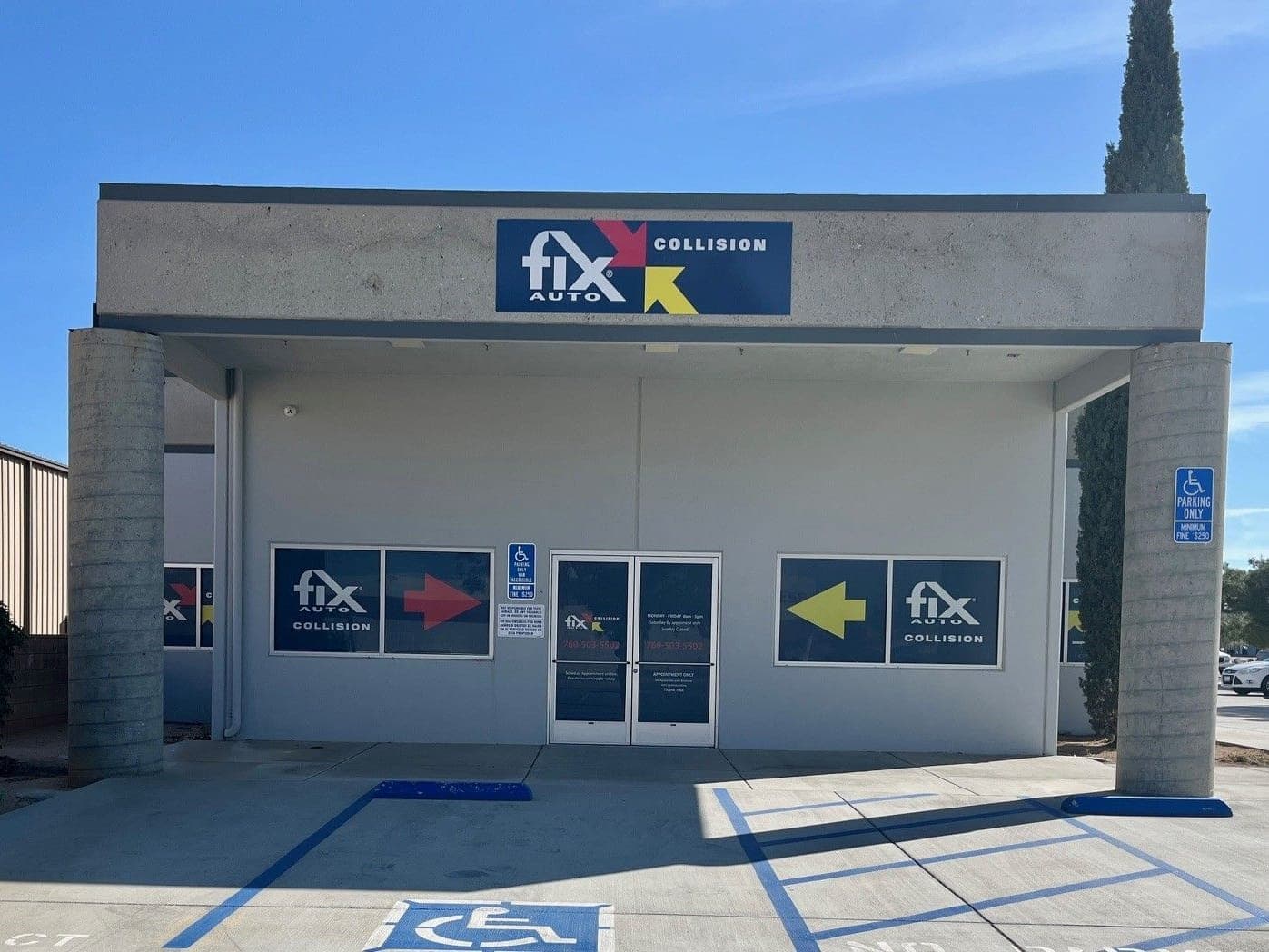 Fix Auto Apple Valley building entrance